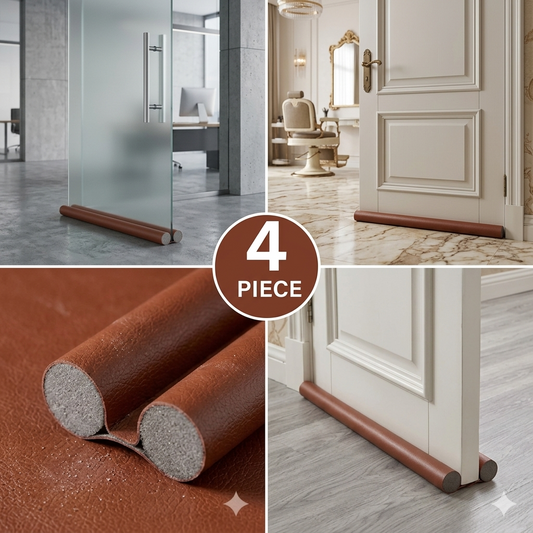 4PCS Door Draft Stopper Foam Seal Strip – Noise & Dust Protection