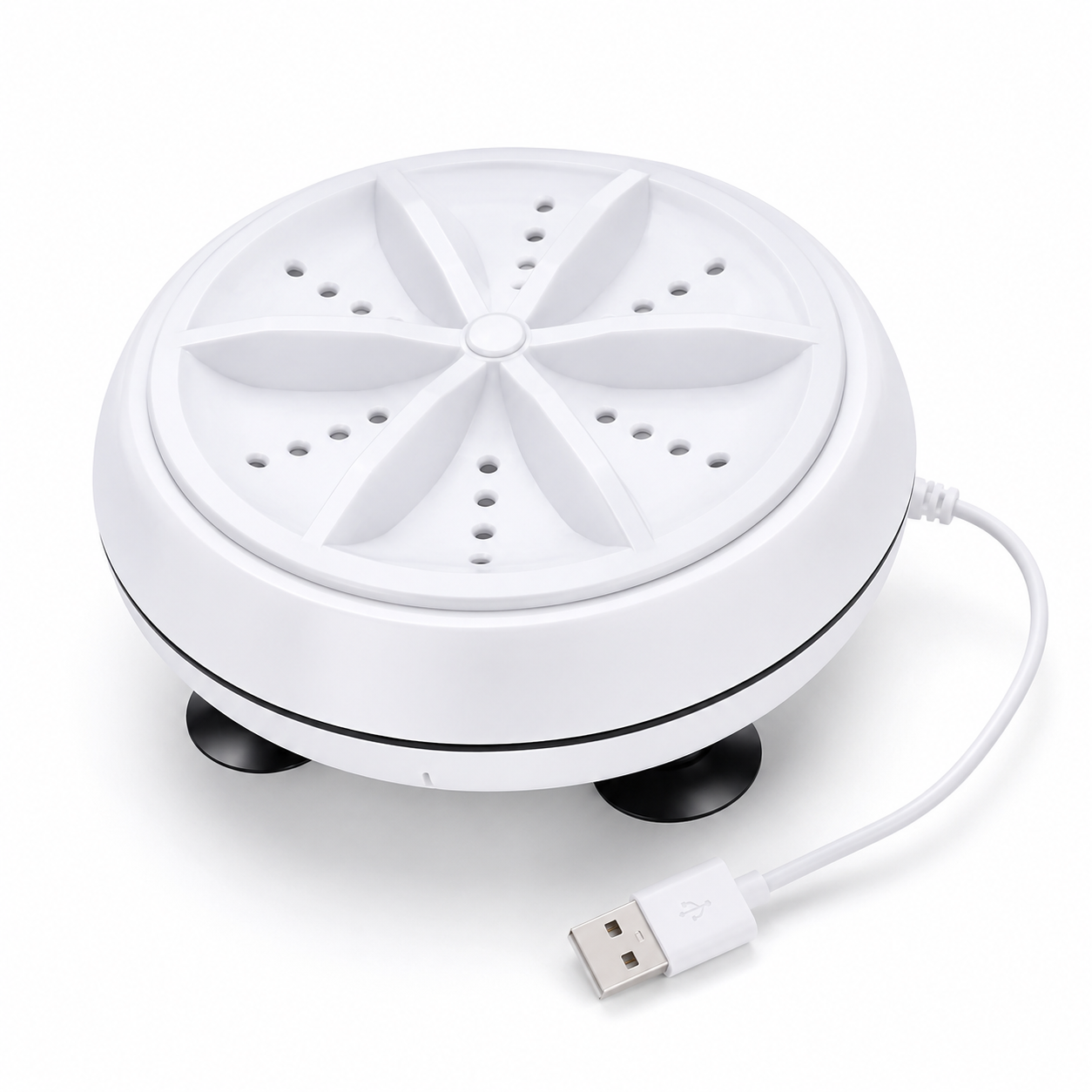 Portable Mini Washing Machine with Smart Auto-Reverse Function | USB Powered Mini Washer