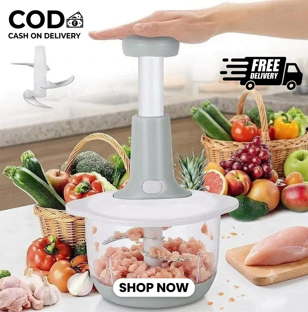 Premium 9-in-1 Vegetable Chopper 2000ML ✨