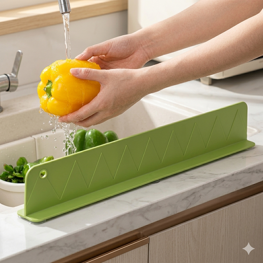 💦 Kitchen Water Stopper Splash Guard 🚰✨